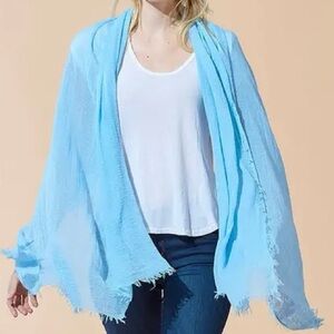 Insect Shield Blue Scarf Wrap Permethrin Bug Repellent Mosquito Tick Hiking Gear